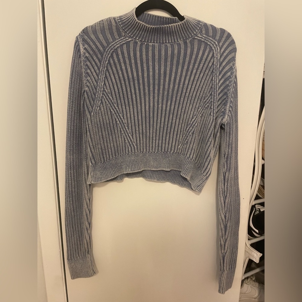 Lottie Moss blue long sleeve